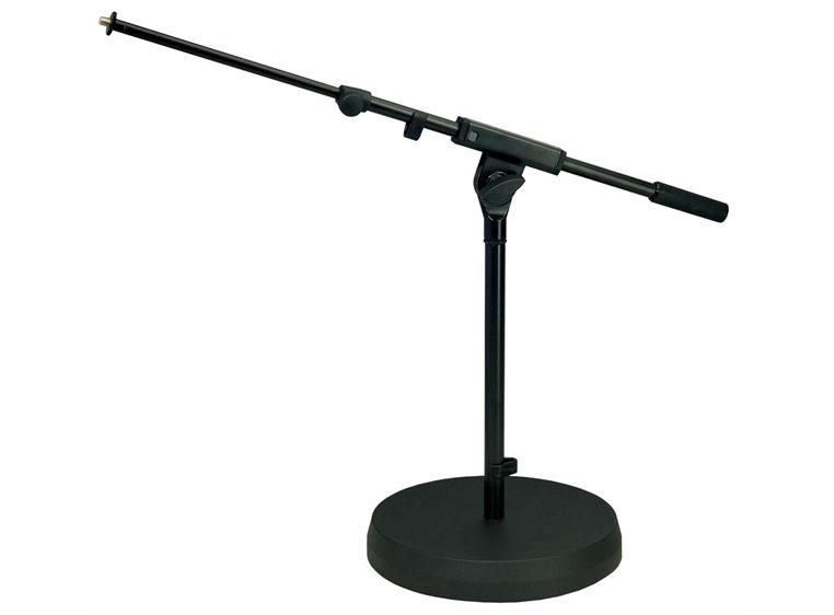 K&M 25960 Microphone stand large round base m/galge